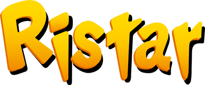 Ristar logo for Sega Genesis